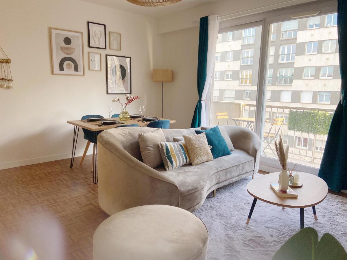 Confort & Elegance En Ville Avec Parking Gratuit Le Mans Bagian luar foto