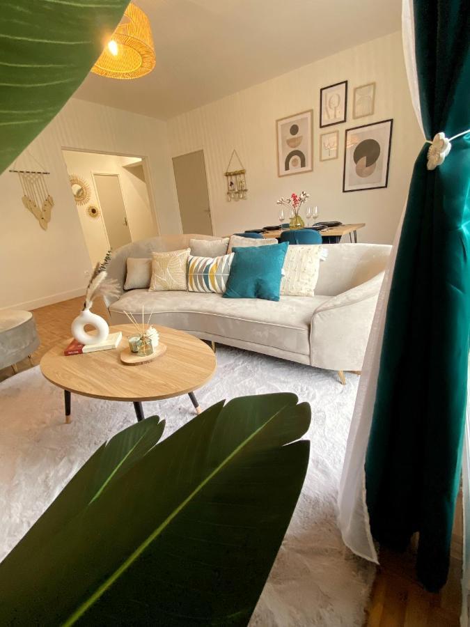 Confort & Elegance En Ville Avec Parking Gratuit Le Mans Bagian luar foto